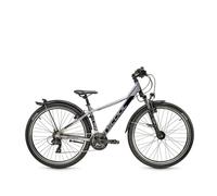 S'COOL troX EVO 27,5 pouces 21-vitesse Shimano Grey/Black | Vélo enfant | Vélo jeune | 27,5 pouces | VTT | 21 vitesses | Hauteur de cadre 40