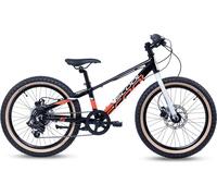 S'COOL Xroc disc 20 pouces 7 vitesses Shimano Black/Orange | Vélo enfant | Vélo jeune | 20 pouces | 7 vitesses