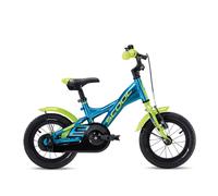 S'COOL XXlite 12 pouces 1-vitesse Blue/Lime | Vélo 12 pouces pour enfants et adolescents | Vélo pour garçons | composants de haute qualité