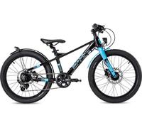 S'COOL XXlite EVO disc 20 pouces 7 vitesses Shimano - Black/Blue | Vélo enfant | Vélo jeune | 20 pouces | 7 vitesses
