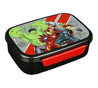Scooli AVFR9903 Avengers Lunch Box, Plastique, Gris