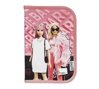 Scooli BABI0445 Trousse d'écolier Barbie remplie - Trousse complète avec des stylos de qualité et Plus - Trousse Scolaire Tout-en-Un - Pratique pour l'école - pour Les Filles à partir de 6