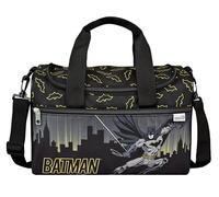 Scooli - Batman Sac de Sport pour Enfants - 23 x 35 x 16 cm - Grand Compartiment Principal - bandoulière réglable - Accessoire Scolaire - Sac bandoulière