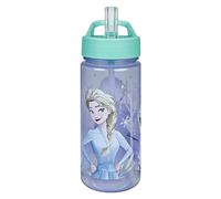 Scooli - Bouteille d'eau Disney Frozen - Sans BPA, avec motif Anna & Elsa - Idéale pour les enfants et les fans - Maternelle et école - 500 ml