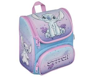 Scooli - Cartable préscolaire CUTIE - Compartiment principal et poche avant - Bretelles et dos rembourrés - Idéal pour les enfants à partir de 3 ans, Stitch, ca. 22x24x15 cm