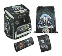 Scooli,EasyFit Schulranzen Set, 5tlg., SWMO8255, Star Wars, Kid