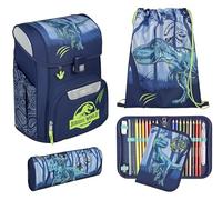 Scooli - EasyStart set de cartable scolaire - cartable scolaire ergonomique pour l’école primaire - set de plusieurs pièces - Jurassic World