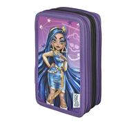 Scooli - Monster High Triple Decker - Mallette d’étudiant remplie de stylos et d’Accessoires de Haute qualité - Idéal pour l’école, Les Loisirs et en déplacement - à partir de 6 Ans