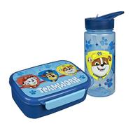 Scooli - Paw Patrol Set de vaisselle pour enfants - Set composé d'une boîte à pain et d'une gourde - pour enfants à partir de 4 ans - en plastique - sans BPA