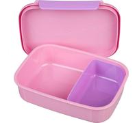 Scooli PIPB9903, Lunch Container, Enfant, Noir, Bleu, Rose, Violet, Blanc, Jaune, Image, Rectangulaire, Fille