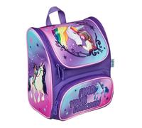 Scooli Sac à dos violet rose pour fille - Cutie Prescool Backpack Unicorn Academy 343358