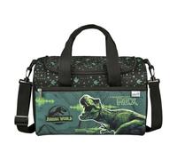 Scooli - Sac de Sport Jurassic World pour Enfants - Compartiment Principal spacieux - Bandoulière Ajustable - Design de Dinosaures - Robuste