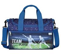 Scooli - Sac de Sport Team Player pour Enfants - Compartiment Principal spacieux - Bandoulière Ajustable - Design de Football - Robuste