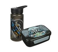 Scooli - Star Wars Set Cadeau de Vaisselle pour Enfants - Set composé d'une boîte à Pain et d'une Gourde - idéal pour l'école ou Le Jardin d'enfants - à partir de 4 Ans - en Plastique - sans BPA