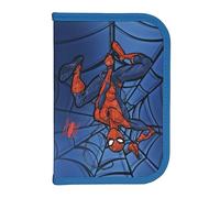 Scooli - Trousse d’étudiant remplie Spider Man - Trousse à Crayons avec des stylos et des Accessoires de Haute qualité - Idéal pour l’école, Les Loisirs et Les déplacements - à partir de 6 Ans