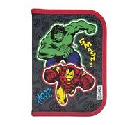 Scooli - Trousse Scolaire garnie Avengers - Trousse avec Crayons et Accessoires de Haute qualité - idéale pour l’école, Les Loisirs et Les déplacements - à partir de 6 Ans