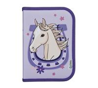 Scooli - Trousse Scolaire garnie Magic Horse - Trousse avec Crayons et Accessoires de Haute qualité - idéale pour l’école, Les Loisirs et Les déplacements - à partir de 6 Ans