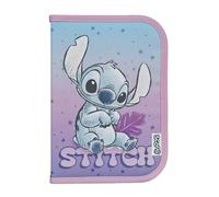 Scooli - Trousse Scolaire garnie Stitch - Trousse avec Crayons et Accessoires de Haute qualité - idéale pour l’école, Les Loisirs et Les déplacements - à partir de 6 Ans