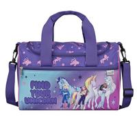 Scooli - Unicorn Academy Sac de Sport pour Enfants - 23 x 35 x 16 cm - Grand Compartiment Principal - bandoulière réglable - Accessoire Scolaire - Sac bandoulière