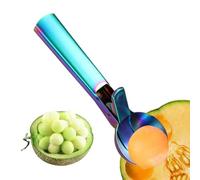Scoop À Glace | Acier Inoxydable Ergonomique Anti-Dérapant - Cuillère Portionneuse - Pour Dessert Buffet Party Cuisine Maison Pâte Fruit Popcorn Pastèque Cookie