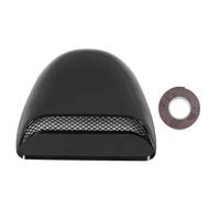 Scoop de capot style course, entrée d’air universelle pour voitures et camions, scoop de capot en plastique ABS avec bande adhésive, adapté aux capots plats, accessoire léger (Noir brillant)