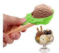 Scoop de cookie - Enveloppeur en acier durable, outil de dessert | Portionneur de libération de déclencheur léger avec poignée non glissée, cuillère à crème glacée polyvalente pour pâte à cupcakes fru
