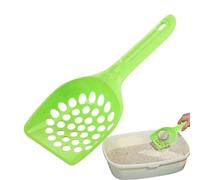 Scoop de litière pour chats - outil de nettoyage des déchets en résine durable, nettoyant de boîte de chat léger, pelle de merde de chat ergonomique, porte-poignée de poignée solide, accessoire de net