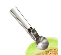 Scoop De Pâte À Biscuits - Cuillère À Crème Glacée En Acier Inoxydable | Cuillère Distributrice Avec Déclencheur Ergonomique | Portionneur Durable Pour Cuisine Commerciale Pâtisserie Restaurant Maison