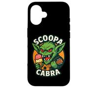 Scoopa Cabra Crème-Glace Humour Monstre Cryptide Coque pour iPhone 16