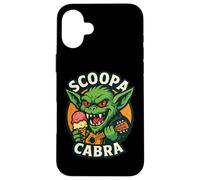 Scoopa Cabra Crème-Glace Humour Monstre Cryptide Coque pour iPhone 16 Plus