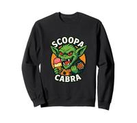 Scoopa Cabra Crème-Glace Humour Monstre Cryptide Sweatshirt