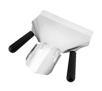 Scooper à poignée en acier inoxydable pour popcorns, aliments secs, utilitaire multifonction, cuillère à frites pour chips popcorns, pelle à frites en acier inoxydable
