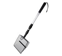 Scooper De Litière De Chat, Scooper Pooper Long Beaucoup - Copain De La Lame Extensible Pour Le Tamis D'arachide | Ne Pliez Pas La Masse Pour Animaux De Compagnie Du Poulet De Caca Caca Coop Pour Chie