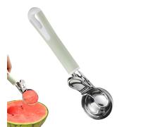 Scooper en acier inoxydable - Scoop de dessert à la crème glacée, poignée de poignée confortable, mécanisme de libération facile | Outil de cuisson avec conception de déclencheur, idéal pour les biscu