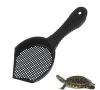 Scoops Heavy Duty Cat Litière pour chat - Pelle à déchets non couche | Pelle en métal durable multi-usage facile à utiliser - Nettoyeur multifonction - Pelle d'angle pour reptiles - Terre