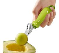 Scoops Pour Crème Glacée - Détruire De Pâte Pour Biscuits Rebondissants, Cuillère à Dessert Ressort | Conception De Manille Ergonomique, Outil De Cuisine Quotidien, Corps En Acier Inoxydab