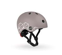 Scoot and ride - Casque XS Motif Lifestyle Lignes Taupe