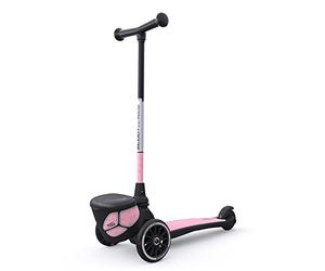 Scoot and Ride HighwayKick 2 Lifestyle Trottinette à 3 Roues Rose réfléchissant
