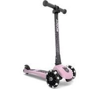 scoot and ride highwaykick trottinette 3 roues led rose Rose G