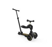 Scoot & Ride Highwaykick 1 Push and Go Kickboard avec siège pour enfant 2 en 1 avec guidon à partir de 1 à 2 ans, réglable en hauteur, sans outil (édition limitée)