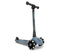 Trottinette 3 roues pliable à leds HIGHWAY KICK 3 Acier Bleu G