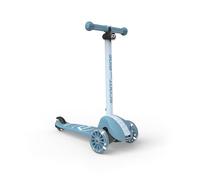Scoot & Ride Highwaykick 3S Trottinette pour enfants à partir de 3 ans, hauteur réglable, double direction, roues LED, pliable, pour enfants de 96 à 130 cm, acier