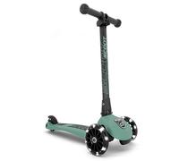 Scoot&Ride Highwaykick 96345 Trottinette à 3 LED en Plastique/métal Motif forêt 55 x 15 x 24 cm Vert