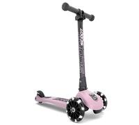 scoot and ride highwaykick trottinette 3 roues led rose Rose G