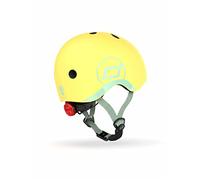 Scoot & Ride Kinder Fahrradhelm Casque de vélo Mixte, Citron Vert, 45 BIS 51cm