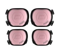 Scoot & Ride Set de Protection XX - Small - Genouillères et coudières réglables, Design léger et résistant, Tissu Respirant pour Enfants Actifs, Rose