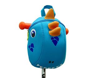 Scootaheadz Scootabagz Sac à dos pour enfant pour guidon de garçon Motif dinosaure