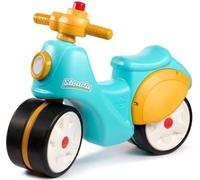 Scooter 1er âge - FALK - Stada - Jaune et bleu - Klaxon manuel - Roues silencieuses - Des 12 mois - 100% Fabriqué en France