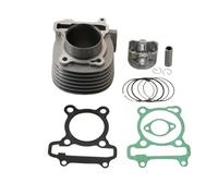 Scooter 57.4mm Big Bore Racing Cylinder Kit For GR125 XS125T Symphony Sr Orbit Jet 4 125 Upgrade from 125cc to 150cc 4T