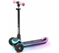 Scooter à trois roues pour enfants Cariboo® LEDstar, rose